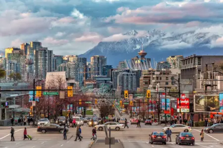 The vibrant Mount Pleasant and Broadway area is just a 30–45 minute drive away, offering an eclectic mix of local cafés, boutiques, and city energy framed by Vancouver’s stunning mountain backdrop.