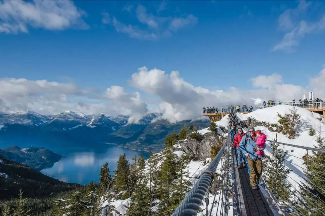 The breathtaking Sea to Sky Gondola is just a 1 hour and 15 minute drive from your Delta stay — offering panoramic mountain and ocean views, scenic trails, and unforgettable experiences year-round.