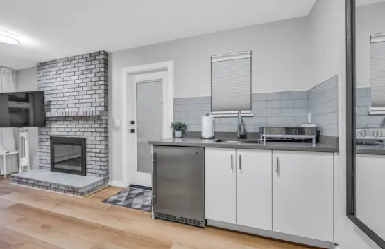 A cozy and modern kitchen nook that blends style and functionality — the perfect space to share meals, enjoy quiet conversations, and savor the comforting warmth that makes a house feel like home.