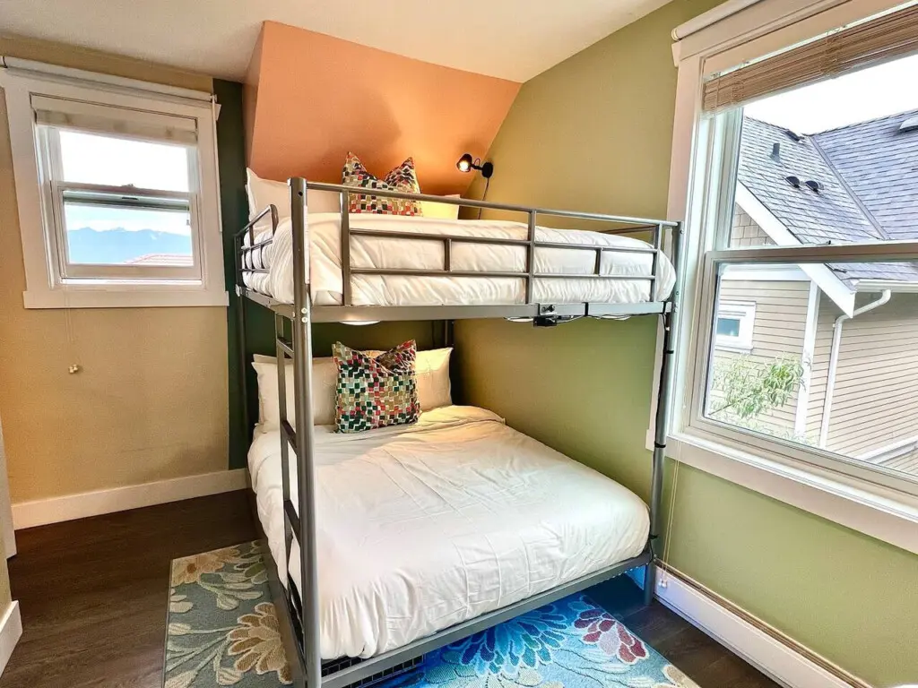 Fun and functional bedroom with Double bunk beds—perfect for kids or groups traveling together.